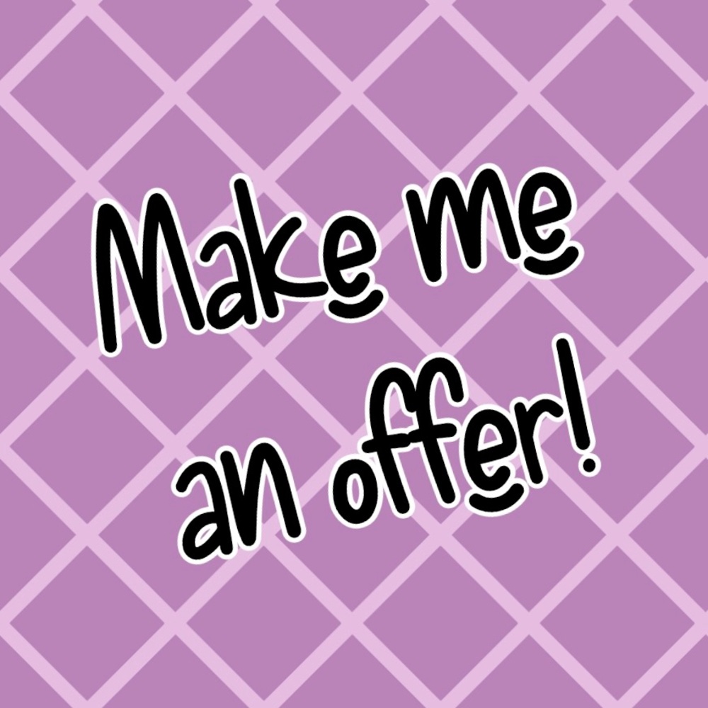 All reasonable offers accepted!